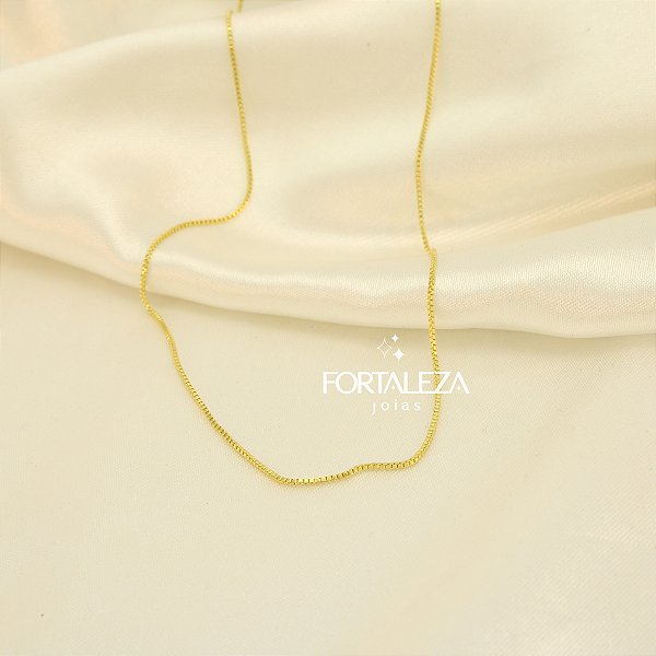 Corrente Veneziana Banhado a Ouro 18k
