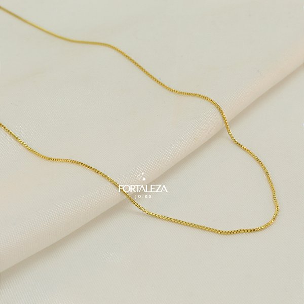 Corrente Veneziana Banhado a Ouro 18k