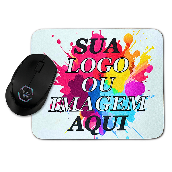 Mouse Pad Personalizado Com Logo, Foto Ou Arte