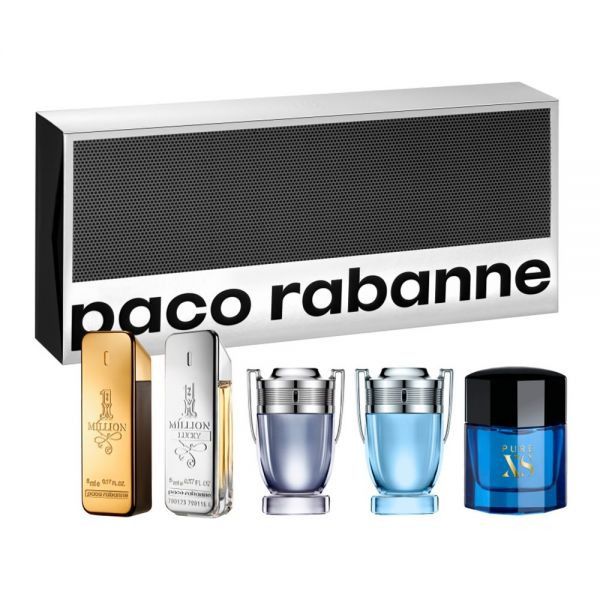 Kit Perfume Paco Rabanne Special Tavel Edition Mini 5x1 - Masculino - KF  Perfumaria - Perfumaria e Cosmeticos importados.