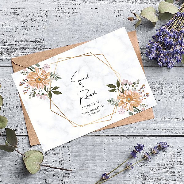 Convite  de Casamento