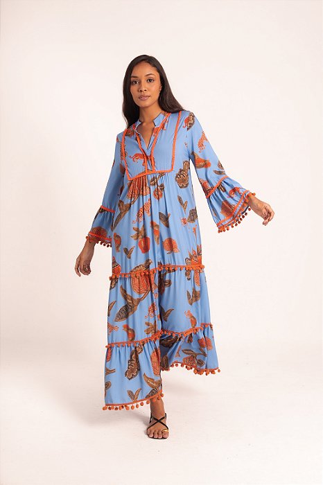 Vestido Boho estampa Anaya