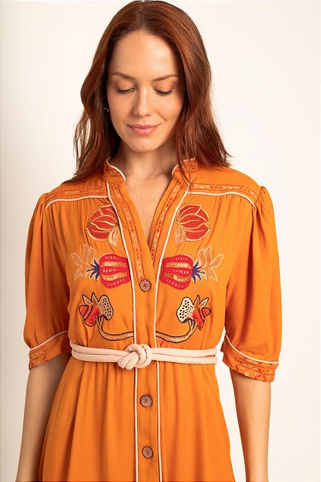 Vestido Anaya Bordado