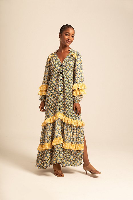 Vestido estampa Marrakech