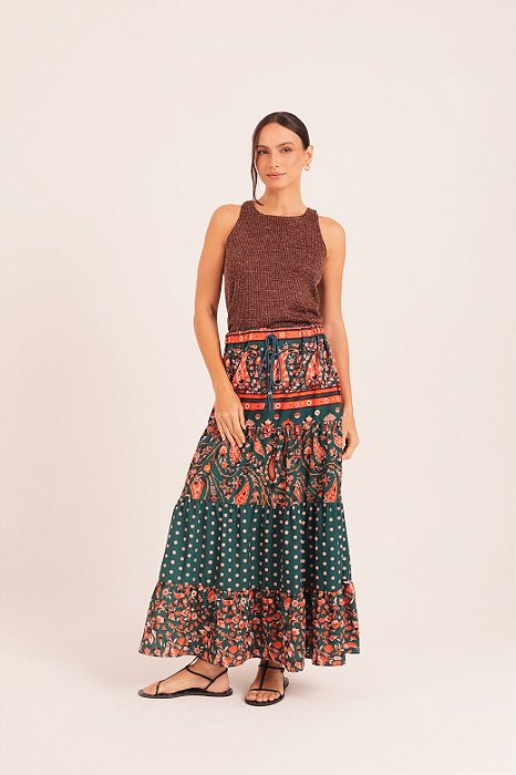 Saia estampa Mira Tassel