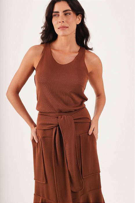 Regata nadadora tricô