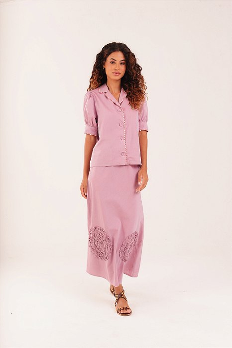 Saia Lilly caracóis