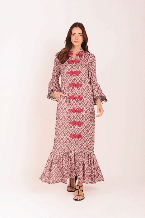 Vestido oriental Maria Laura