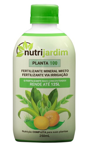 Fertilizante Líquido Concentrado Planta 100 - 250ml