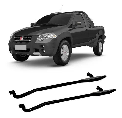 ESTRIBO TUBULAR 2" PRETO STRADA TODAS (-)LOCKER