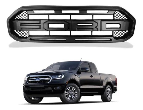 Grade Frontal Ford Ranger Xlt 2020 A 2022 Modelo Raptor