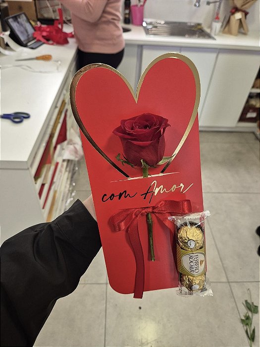 Rosa Mimo (Com chocolate)