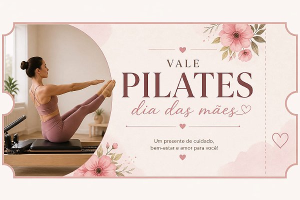 Voucher Pilates + Flores