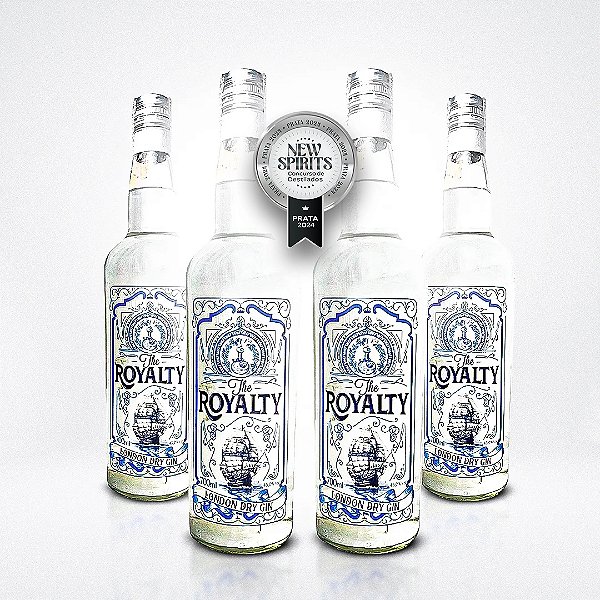 London Dry Gin - 04 unidades