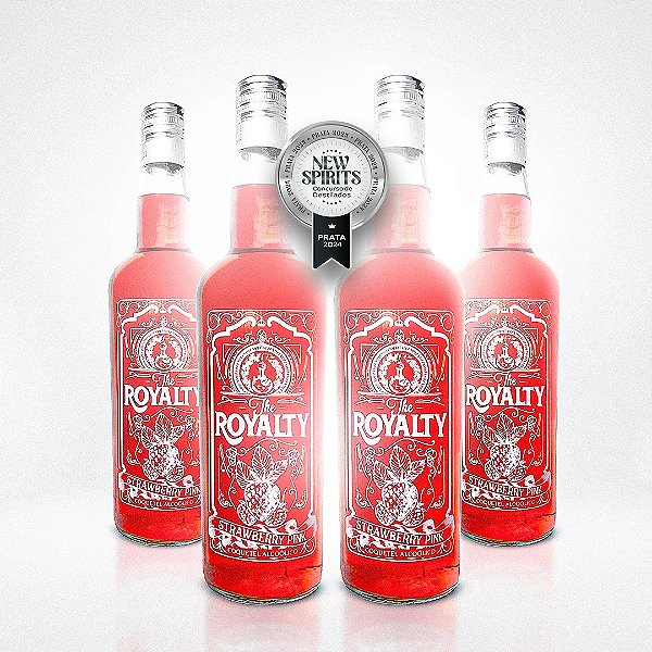 Strawberry Pink Gin - 4 Unidades