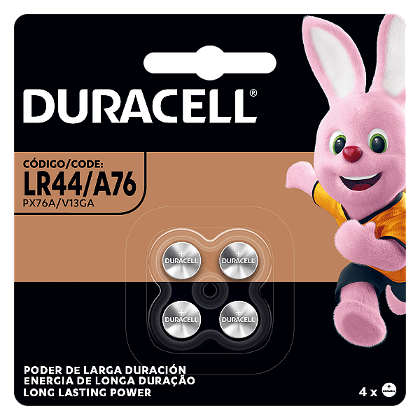 BATERIA LR44 DURACELL
