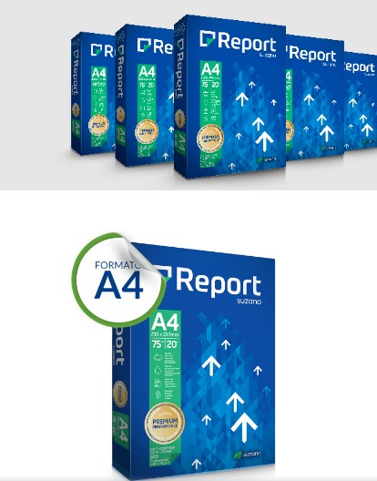 A4 PAPEL REPORT PREMIUM A4 75g - 500 FOLHAS
