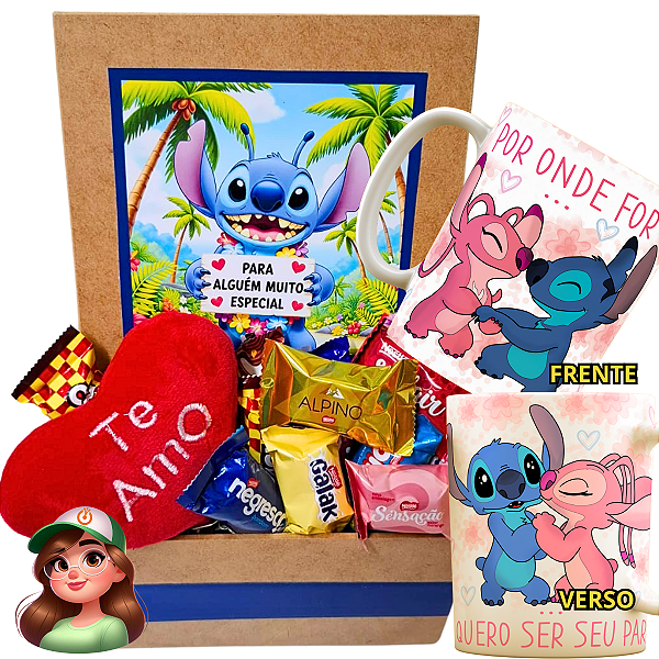 Caixa de Chocolates Stitch