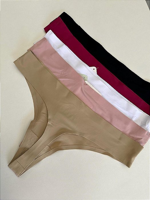 KIT CALCINHA CORTE A LASER FIO (5 UND)