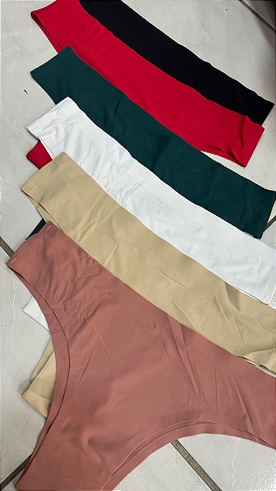 KIT CALCINHA CORTE A LASER NORMAL (5 UND)