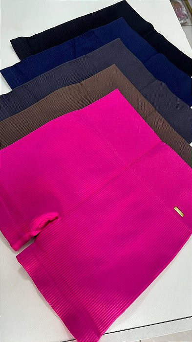 Short avulso CANELADO sem costura PREMIUM