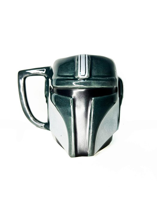 Caneca de cerâmica 3D - Mandalorian Star Wars