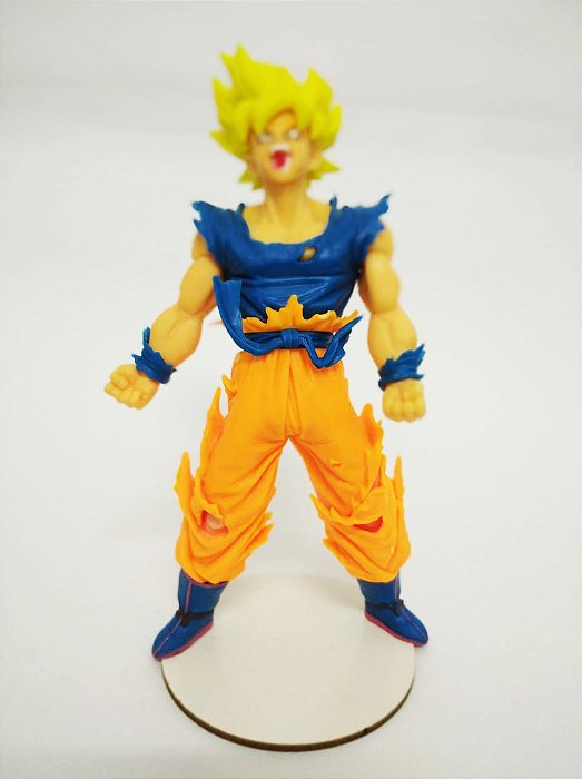 Boneco Goku Super Sayajin 1 - Dragon Ball Z