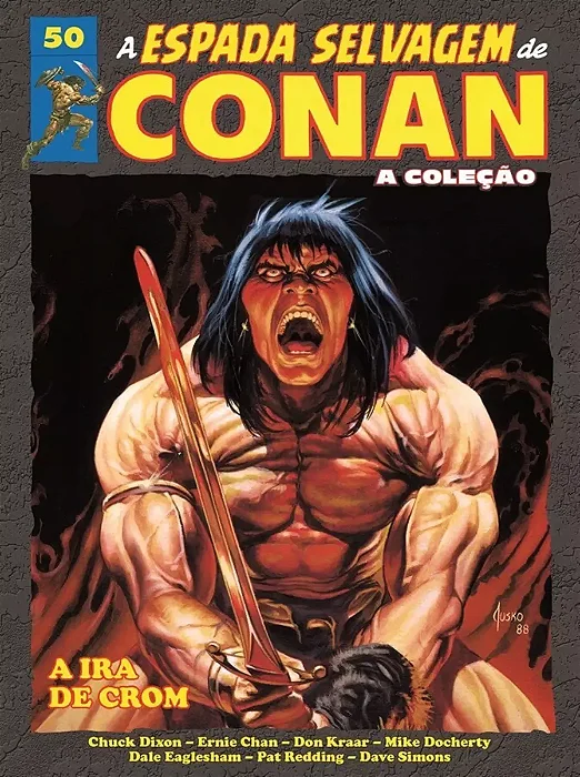 A ESPADA SELVAGEM DE CONAN: A COLEÇÃO - VOL. 50 (CAPA DURA)