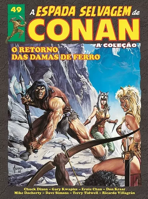 A ESPADA SELVAGEM DE CONAN: A COLEÇÃO - VOL. 49 (CAPA DURA)