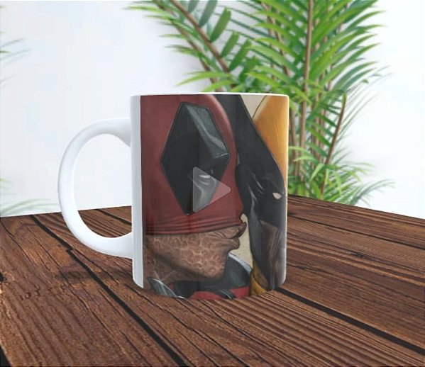 CANECA: DEADPOOL & WOLVERINE & DOGPOOL