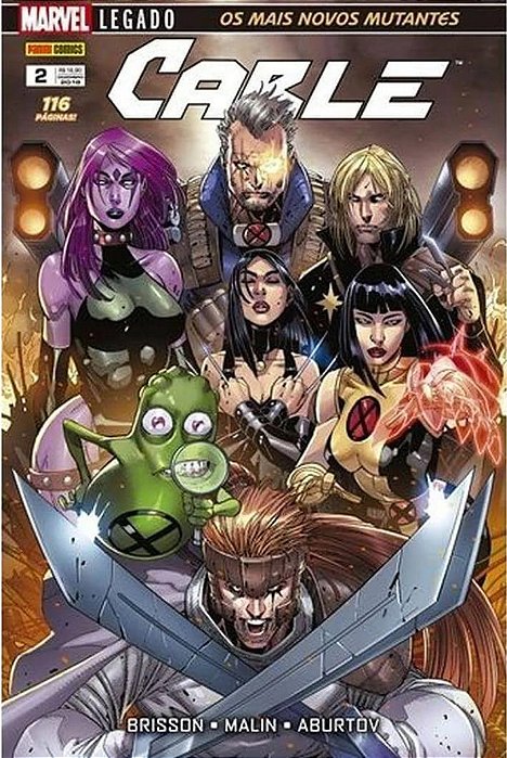 CABLE N.º 2 - OS MAIS NOVOS MUTANTES