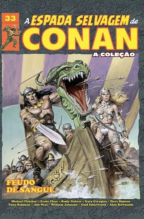 A ESPADA SELVAGEM DE CONAN - A COLEÇÃO – VOL. 33