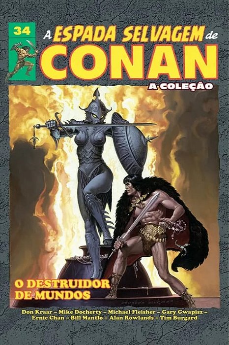 A ESPADA SELVAGEM DE CONAN - A COLEÇÃO – VOL. 34