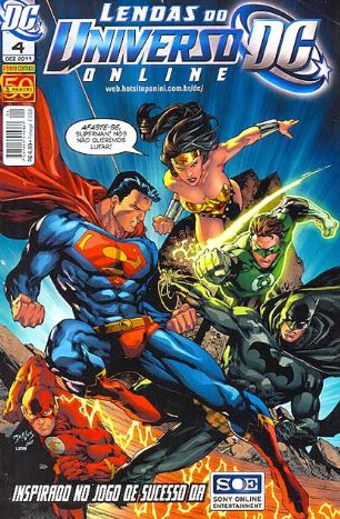 LENDAS DO UNIVERSO DC ON LINE - N.° 4