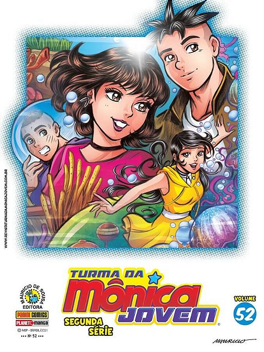TURMA DA MÔNICA JOVEM N° 52 - EDIÇÃO ENCADERNADA (Segunda Série)