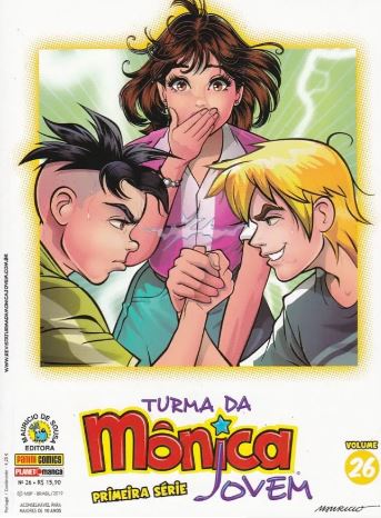 TURMA DA MÔNICA JOVEM N° 26 - EDIÇÃO ENCADERNADA (Primeira Série)