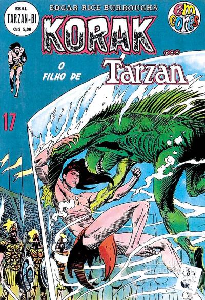 KORAK O FILHO DE TARZAN (TARZAN-BI EM CORES - N.° 17 (1° SÉRIE)