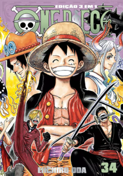 ONE PIECE - 3 EM 1 - VOL. 34