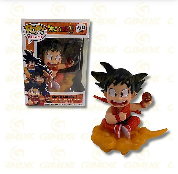 GOKU CRIANÇA – NA NUVEM VOADORA (VERMELHO)