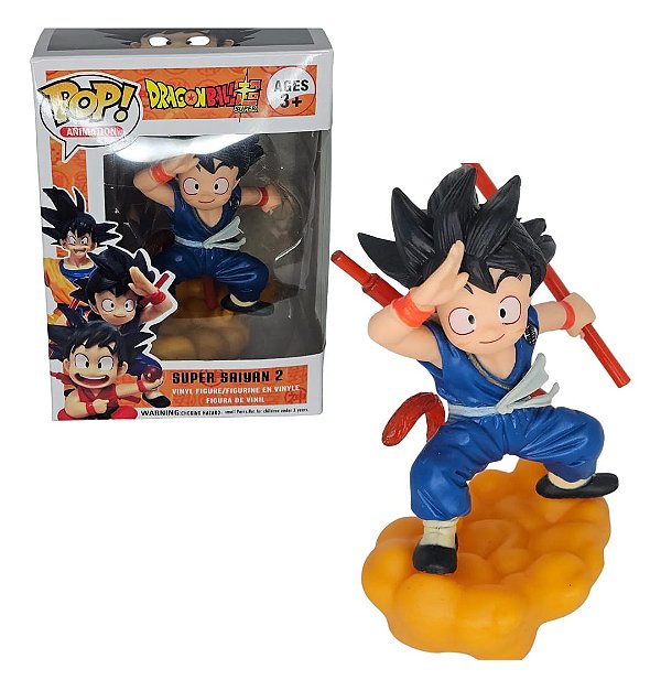 GOKU CRIANÇA – EM PÉ NA NUVEM (AZUL)