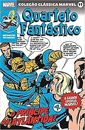 COLEÇÃO CLÁSSICA MARVEL - VOL. 11: QUARTETO FANTÁSTICO 2