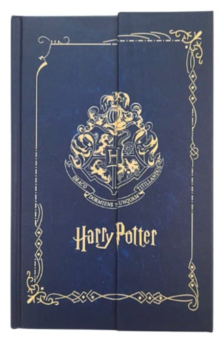 AGENDA HARRY POTTER: CAPA DURA - (AZUL MAGIA)
