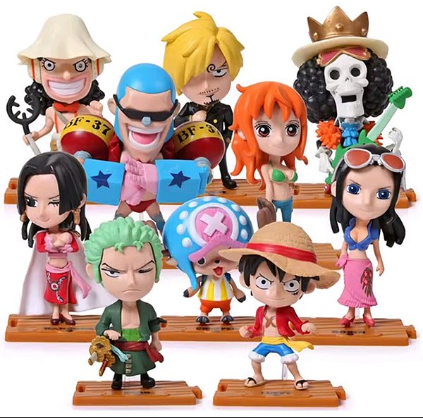 KIT DE BONECOS DO ONE PIECE