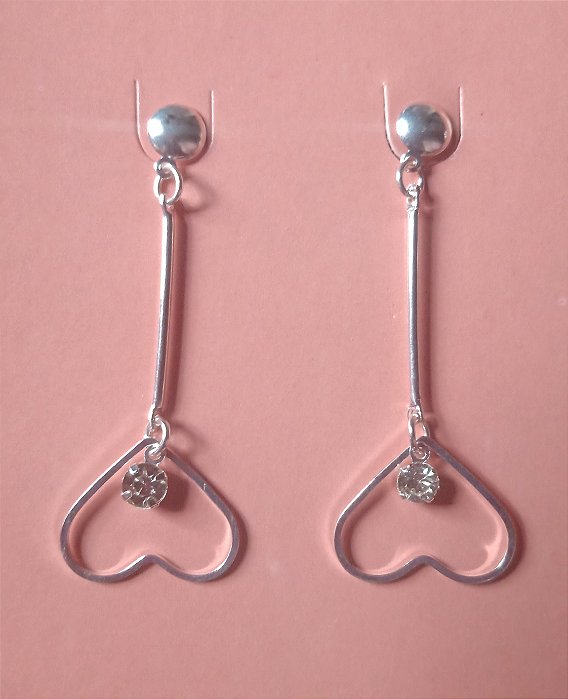 Brincos de coração