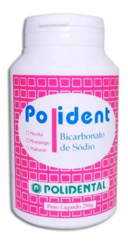 Bicarbonato De Sódio 250g Polidental Odonto