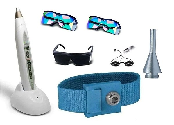 Laser Recover MMO Acupuntura Podologia Medicina + Ponteira acupuntura + Ilib