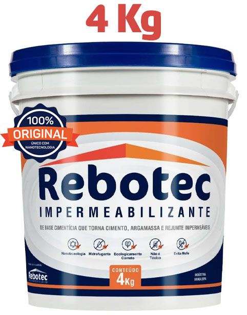 Rebotec Impermeabilizante 04Kg - Original