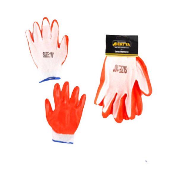 Par de Luvas em Tecido com Palma Emborrachada para Serviços Gerais  LUVA-21
