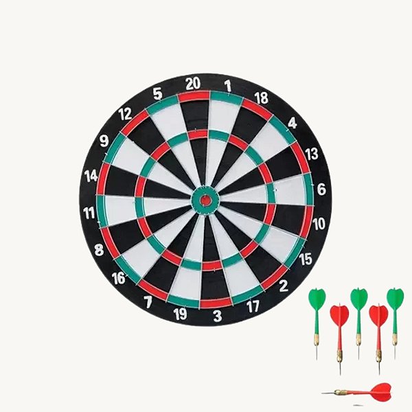Jogo de Dardos com Ponta Fina 2 em 1 - IZ1340