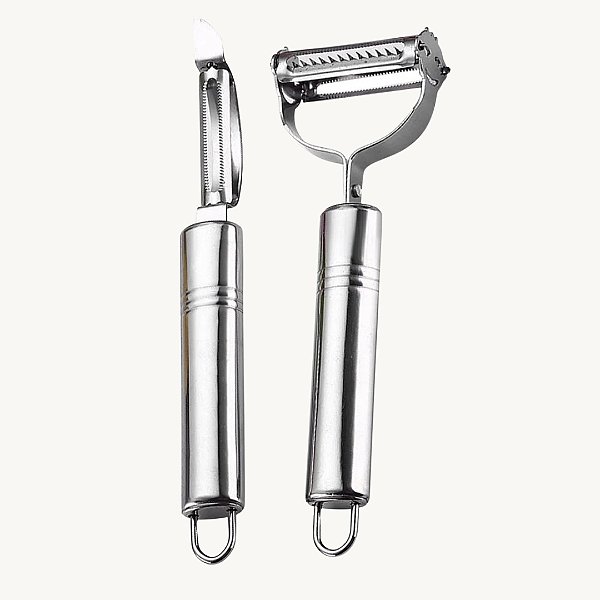 Descascador em Inox com 2 Peças Multiuso - AG4851